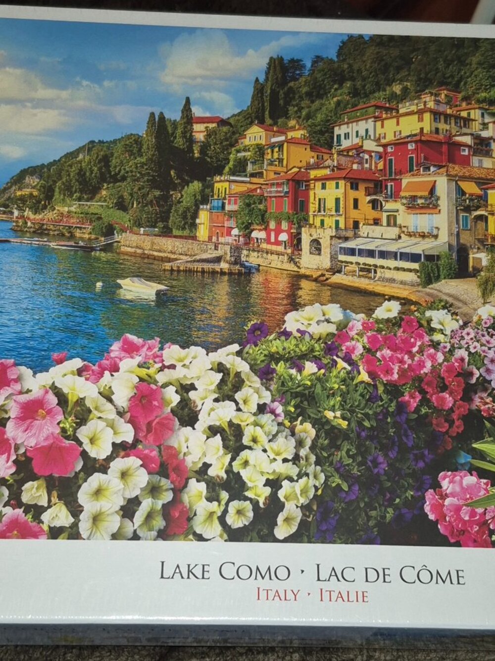 Eurographics 1000 Piece Jigsaw Puzzle Lake Como Italy Beautiful Scene BRAND NEW